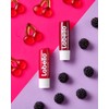 Labello Blackberry Shine Lip Balm with Soft Red Shine for