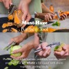 Pakesi Pelador De Frutas Y Verduras Multifunción De 2 Hojas