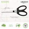 Wiltshire Staysharp Scissors, Kitchen Scissors with Built-in Sharpener, Keep Your