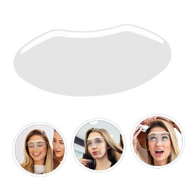 Operitacx 100 Stck. Haarschnitt Gesichtsschutz Visier Transparente Duschschutzschilder für Friseure Erwachsene zum Schutz vor Haarschnitten und Haarprodukten