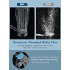 Cobbe High Pressure 3-Way Shower Head Combo, Hand Held Shower