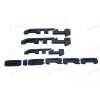 GMC 4PCS Matte Black AT4 Overlay Emblems kit Fit 2019