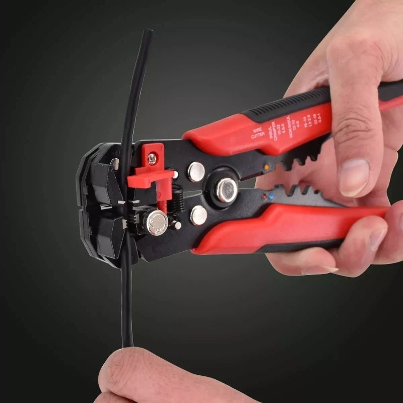Espinope Pinza Pela Cables Automática 8 Pulgadas Uso Rudo