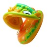 Swim Ring Awning Unique Shape Gasbag Comfortable Backrest Swimming Ring