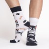 BENAMI Funny Socks Various Patterns Cotton Socks for Men and