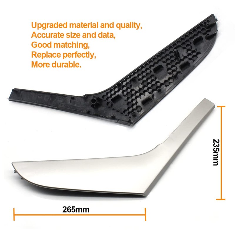 Fouedy Interior Car Front Rear Left Right Door Handle Cover