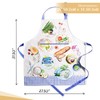 Maison d'Hermine 100% Cotton 1-Piece Kitchen Apron with Adjustable Neck
