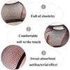 15 Pcs Black Mesh Wig Cap Open top Nylon Net