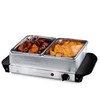 OVENTE Electric Buffet Server & Food Warmer with Two 1.5