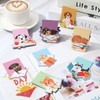 FYSUIMU 8Pcs Dog Magnetic Bookmark Cute Puppy Book Marker Animal