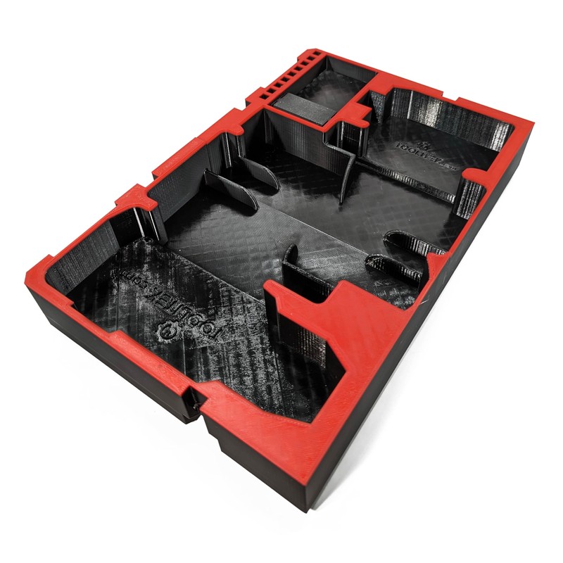 M18 Gen4 Drill/Impact Driver Combo Insert Organizer for Milwaukee Packout