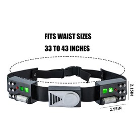 Luke Belt Han Solo Belt Vader Belt DL-44 Bespin Luke ESB Belt Holster with Pouches for SW Cosplay Costume Props Accessories