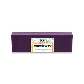 Fermentaholics Purple Cheese Wax - 1 lb. Food Grade Premium Cheesemaking Wax for Hard and Aged Cheeses – Protect and Preserve Your Cheese