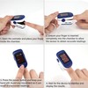 Zacurate 500BL Fingertip Pulse Oximeter Blood Oxygen Saturation Monitor with