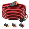 Solar to XT60i Extension Cable 12AWG 90FT XT60i Female Connector