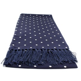Michelsons of London Narrow Polka Dot Silk Scarves