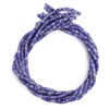 BEADIA - abalorio espaciadoras de sodalita azul natural para abalorios