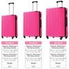 Hardshell Luggage Sets 3 Pcs Spinner Suitcase with TSA Lock