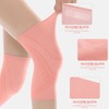 BOODPET Knee Support Sleeves (2-Pack)–Small Size for Slim Legs–Women’s Knee
