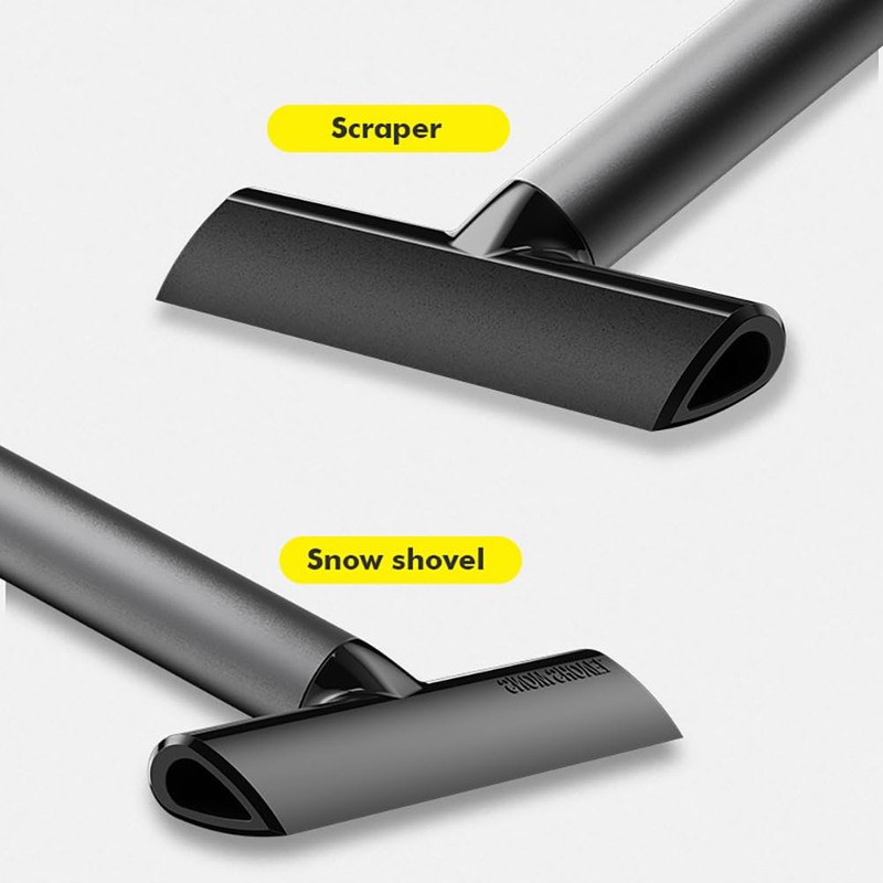 XTryfun Ice Scraper with Detachable Window Squeegee for Cars Windshield