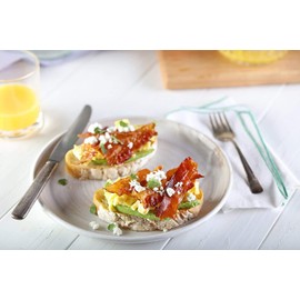 Smithfield Hometown Original Bacon, Fully Cooked, Ready-to-Eat, 14-16 slices, 4 pack