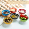 Elyese Ceramic Small Dipping Bowls Set of 6, 3.5 Oz