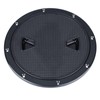 Smartmarine Marine Access Hatch Black Round Non Slip Boat Inspection