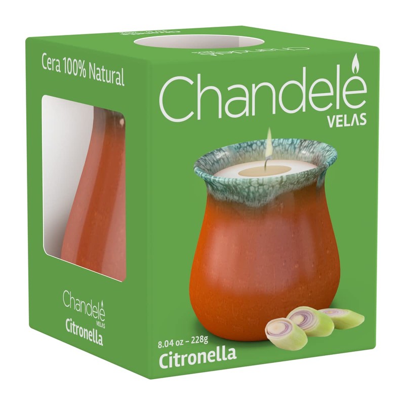 Vela Chandelé aroma Citronella