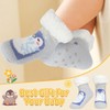EOAMGO Slipper Socks Kids, Boys Girls Fluffy Socks Thermal Warm