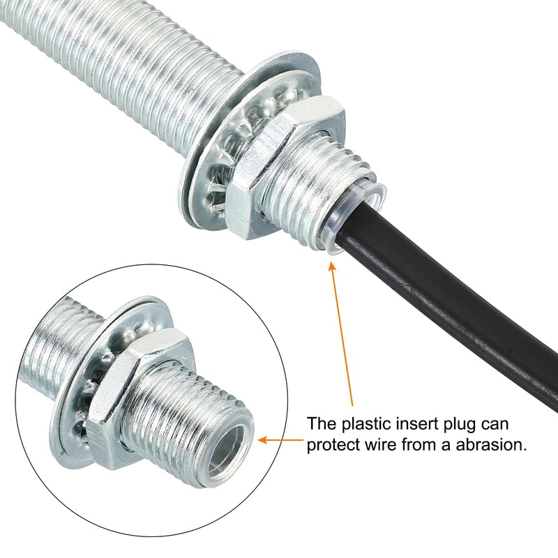 PATIKIL M10 Thread 3.15 Inch Lamp Cable Kit with Lock