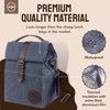 ASEBBO Insulated Lunch Bag for Women & Men (Grey)