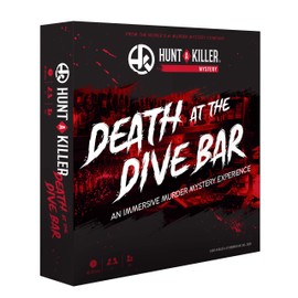 Hunt A Killer: Death At The Dive Bar, Solve a Murder at Old Scratch Tavern, Immersive Murder Mystery Game, Play Detective in Unsolved Mysteries, Great Gift For True Crime Fans, Designed for Ages 14+