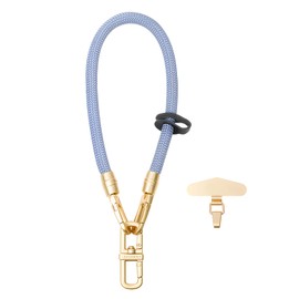 Elrvaga Universal Cell Phone Lanyard Wrist Strap,Phone Bracelet Strap,Phone Charms Strap (Fog Blue)