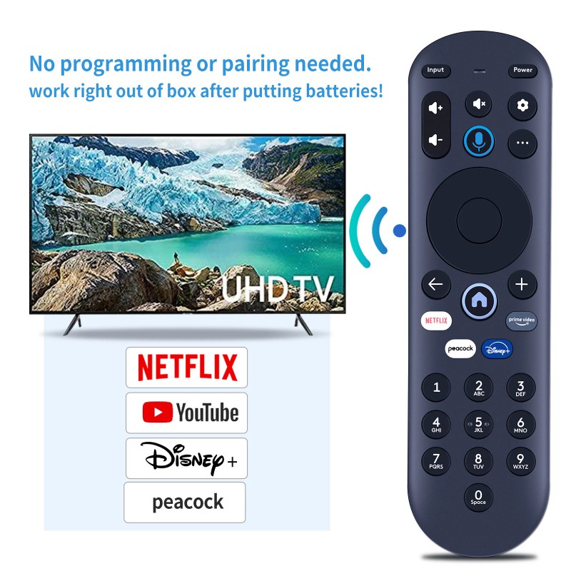 TCNOUMT For Pioneer PN50-751-24U Xumo Smart TV Remote CP-RC1NA-23 (MG3-R34010)