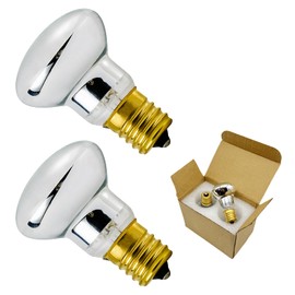 SWJLR 2 Pack Lava lamp Bulb,120V R39 E17 30W Warm White Reflector Type Bulb, for Lava Lamps, Glitter Lamps, Incandescent Lamps, Bedroom and Office.