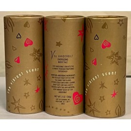 Gloria Vanderbilt 3  V By Vanderbilt Energizing Body Talc Net Wt 2.0 oz/56g SEALED