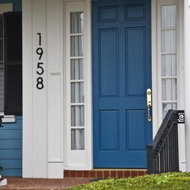 Floating Shadow House Number for Outside - Large 5 Inch Modern House Address Numbers with Nail Kit Black Acrylic Outdoor Address Sign for Home Garden Door Mailbox Decor, 911 Visibility Signage (7)