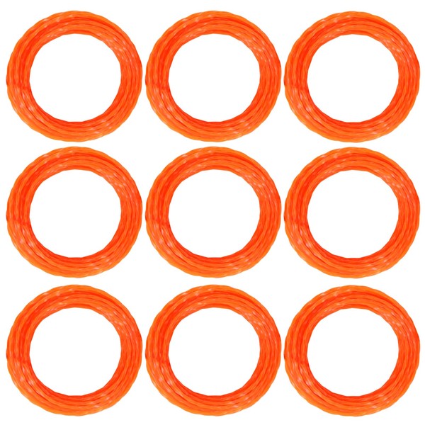 Yweller Pack of 9 Replacement Line, Extra Strong Thread, Diameter