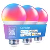 Consciot Smart Light Bulbs, WiFi Bluetooth Color Changing LED Light