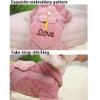 Pet 4 Legs Warm Jumpsuit Cute Puppy Outfit Sweater Winter