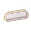 Raymay Fujii NSF1220W Pen Case, Nofesu, Mesh, Vanilla White