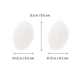 TEHAUX 50g Arcilla Cristalina Termoplástica Suministros De Bricolaje Bolitas Politécnica Térmicas Para Los Dientes Relleno Transparente Derretida Rosario Resina