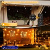Ollny S11 100FT Outdoor String Lights with Remote, Plug in