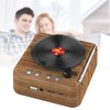 Vinyl Record Bluetooth Speaker Innovative Mini FM Radio HiFi Stereo