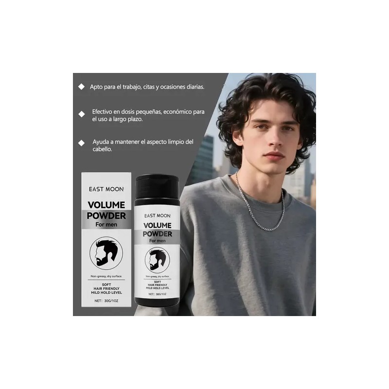 Oil-control Hair Powder, Creates A Natural Voluminous Effect