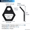 Motorcycle Tie Down Anchor Hook Heavy Duty Stainless Steel 10