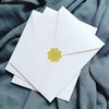 50pcs 5X7Inch Vertical Wedding Invitation Envelope 136x195mm V-Flap 250g Pearl
