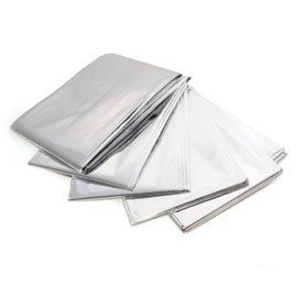 Ganzoo Emergency Blanket, Heat Blanket Made of Heat-Insulating Aluminium Foil, Emergency Blanket, Shelter for Emergencies (Dimensions 215 cm x 90 cm) - Brand