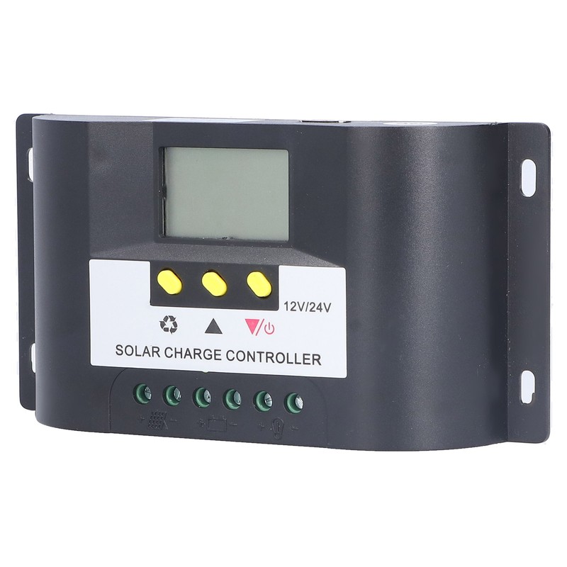Intelligent Solar Charge Controller with Adjustable Timer Control Modes LCD