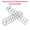 Ctyjia 10 PCS Compression Spring, 304 Stainless Steel Compressed Springs,